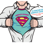 visuel service civique arml aux couleurs de festisol