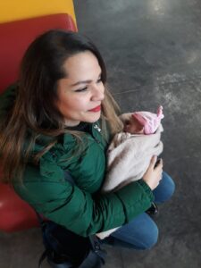 Sabrina, notre chargée d'accueil