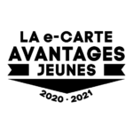 Logo e-carte avantages jeunes